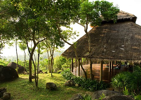 Traumhafter Yoga Pavillion