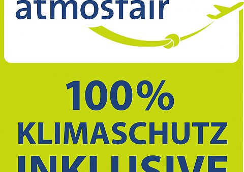 atmosfair 100% Komepensation