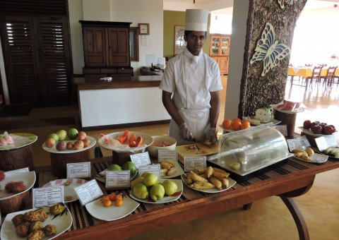 Im Barberyn Beach Resort steht Ihnen eine große Auswahl an ayurvedischen Speisen zur Verfügung