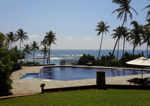 Der Pool des Barberyn Beach Resorts lädt zum Verweilen ein