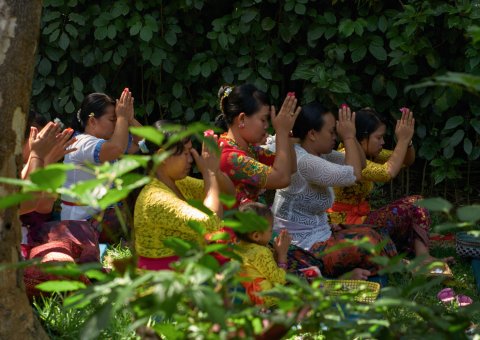 Tempelgeburtstag im Bali Mandala