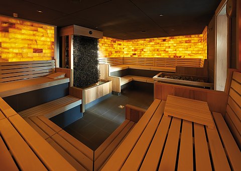 In der Salzgrotte des Bora HotSpa Resort werden Sie perfekt entspannen