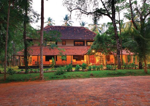 Das Poovar Island Resort in Kerala bietet Ayurveda-Kuren an