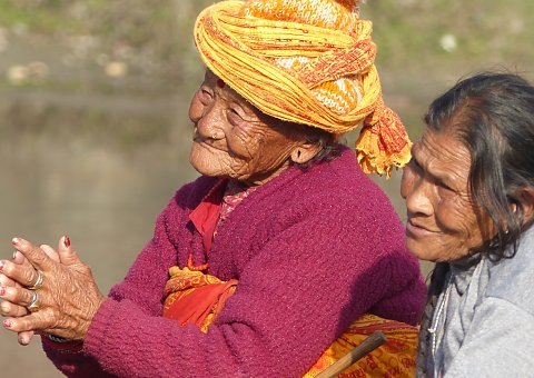 Lernen Sie die einheimische Bevölkerung von Kathmandu näher kennen