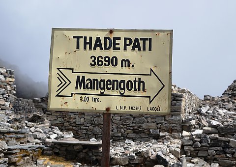 Tharepati ist eines der Trekkingziele auf dem Climate Trek