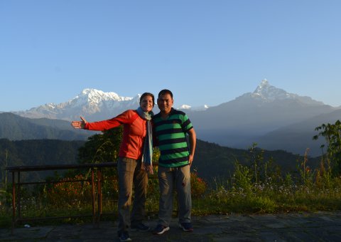 Während des leichten Trekkings haben Sie immer wieder authentische Begegnungen mit den Menschen 