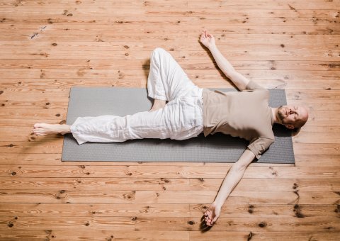 Yogalehrer Stephan Maey