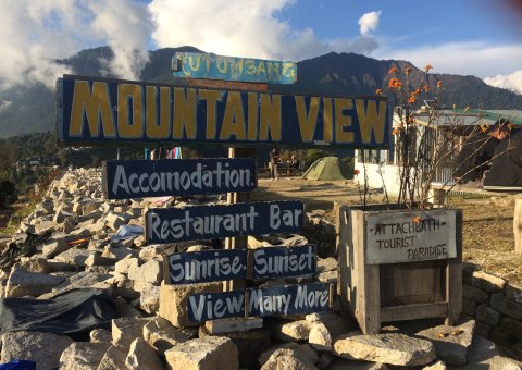 Übernachten Sie während Ihres Trips auf dem Climate Trek in der Kutumsang Lodge