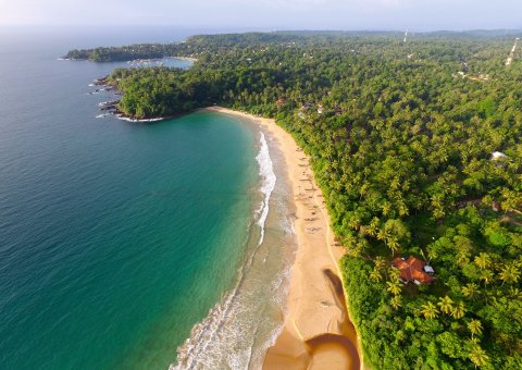Das Surya Lanka Resort liegt in der wunderschönen Südküste Sri Lankas