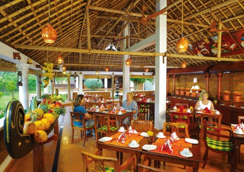 Die Köche im Meiveda Beach Resort kennen und schätzen die Bedeutung der Ernährung im Ayurveda