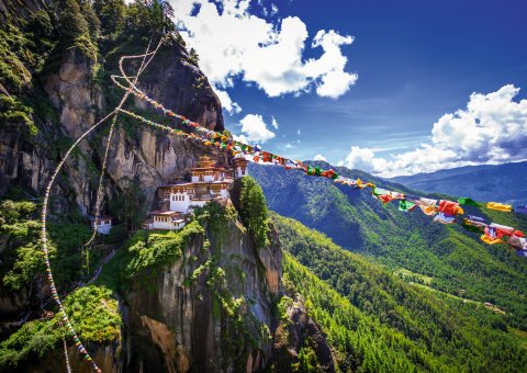 Das Tiger's Nest oder Taktshang - atemberaubendes Kloster im Parotal auf Ihrer Trekkingreise