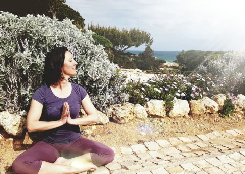 Yogalehrerin Kimberley Reißland
