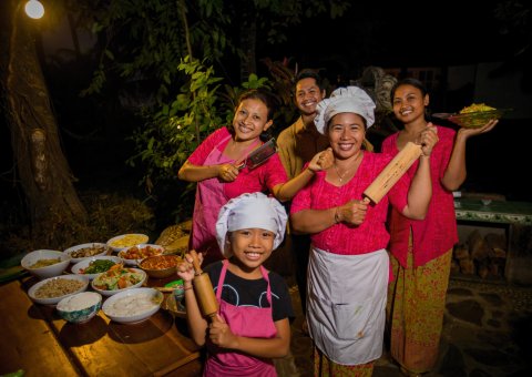 Kochen Sie im Prana Veda balinesische Gerichte im Kochkurs