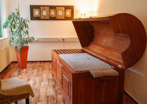 Teil des Behandlungsraumes für Ihre Ayurveda Kur