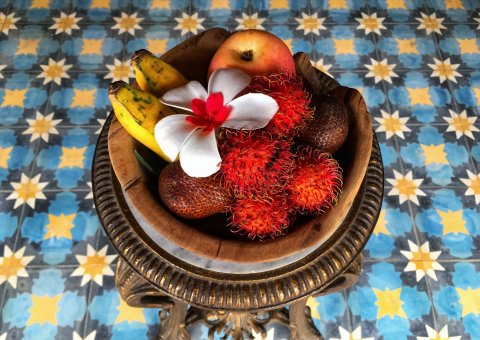 Genießen Sie frisches Obst nach Ihrer Yogastunde