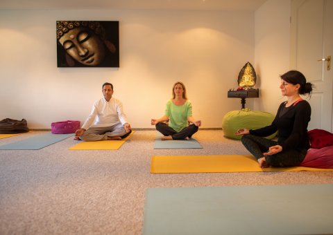 Finden Sie zu sich bei einer Meditation