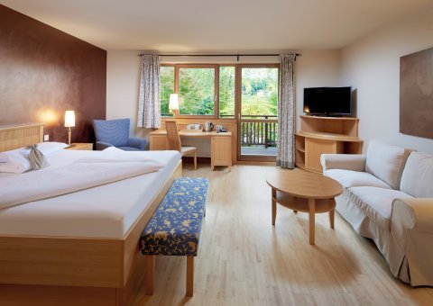 Die Junior Suite Namaste des Mandira Ayurveda Resorts
