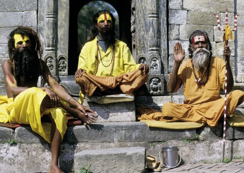 Sadhu in Kathmandul 
