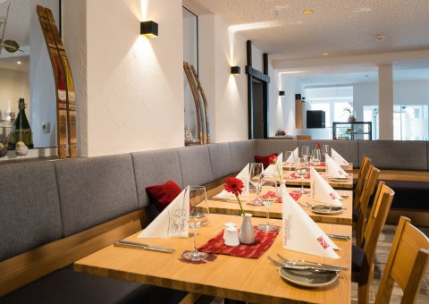 Genießen Sie im Restaurant des Hotel Halfenstube