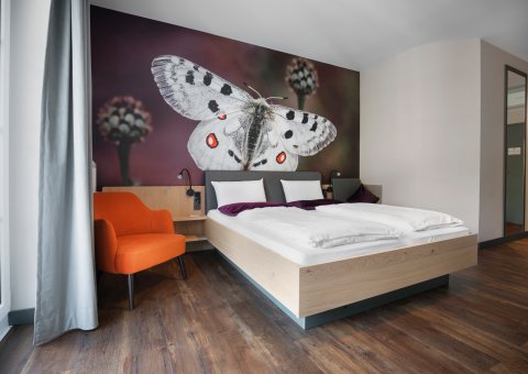 Die Zimmer des Hotel Halfenstube sind modern ausgestattet