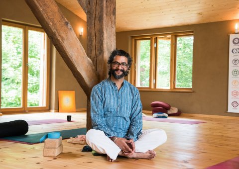 Ashwani Bhanot freut sich auf gemeinsame Yoga-Stunden