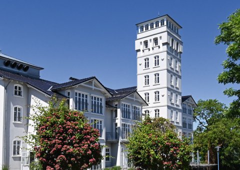 Die Außenansicht der Vju Hotels