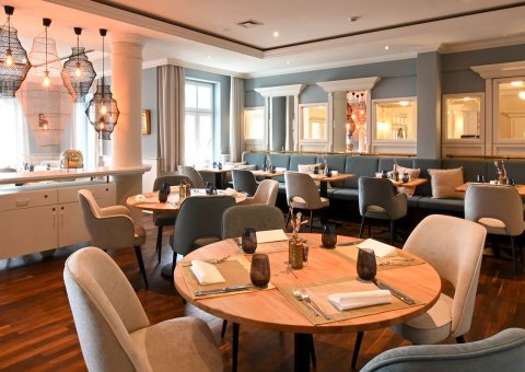 Das Restaurant Küstensilber mit modernem Komfort