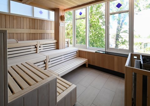 Erholsame Auszeit in der hauseigenen Sauna