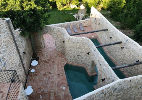 Der neue Pool ist etwas ganz besonderes