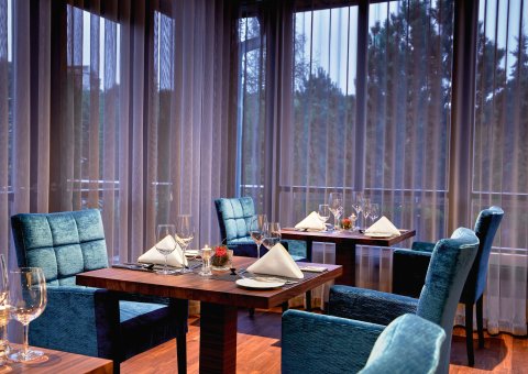 Modernes Interieur Im Restaurantbereich