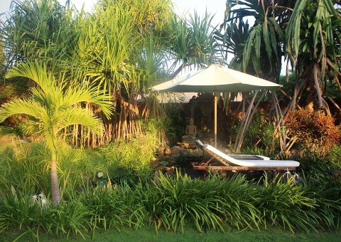 Im Zen Resort finden Sie überall gemütliche Rückzugsorte 