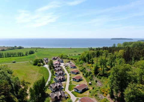 Das Resort Klein Stresow liegt unmittelbar am Meer