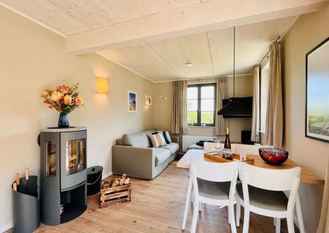 Das liebevoll eingerichtete Haus mit Kamin