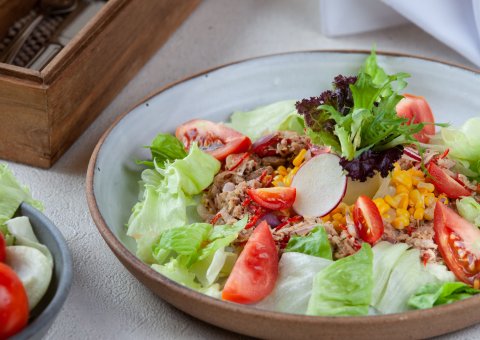 Das Essen wird frisch für Sie zubereitet