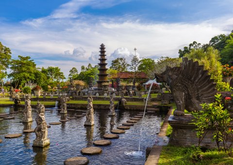 Der Wasserpalast Tirta Gangga