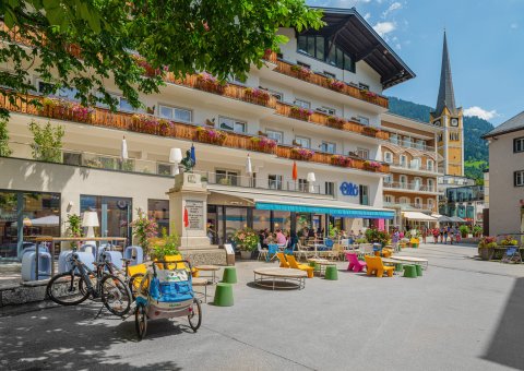 Vom Hotel aus können Sie direkt mit Ihrer Wanderung starten