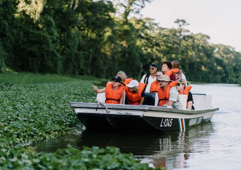 Bootstour durch die Tortuguero Kanäle