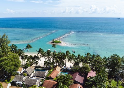 Die Beachfront Private Zimmer mit Meerblick