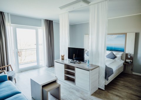 Geräumige Doppelzimmer im Hotel Nordsee Lodge