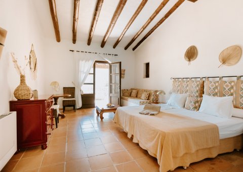 Das Zimmer Cabrera 3 der Yoga-Finca