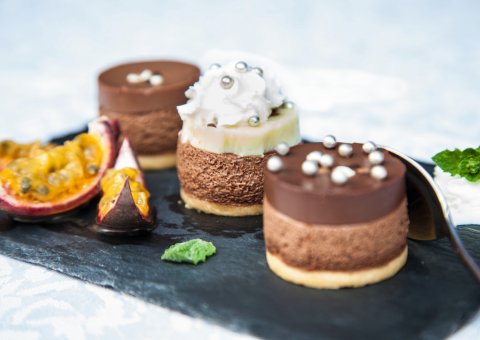 Probieren Sie die leckeren Desserts
