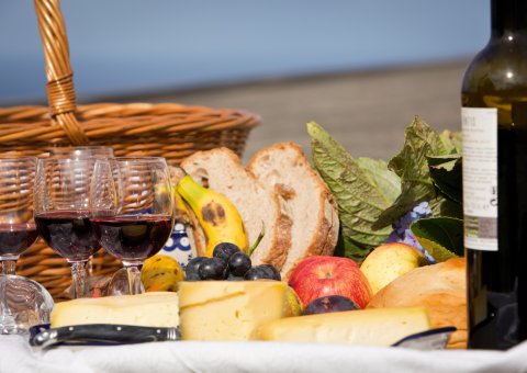 Genießen Sie ein leckeres Picknick