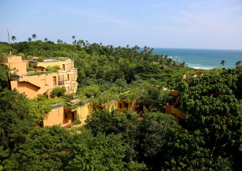 Blick auf das Barberyn Beach Resort