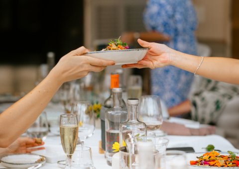 Es erwartet Sie eine abwechslungsreiche vegetarische Halbpension