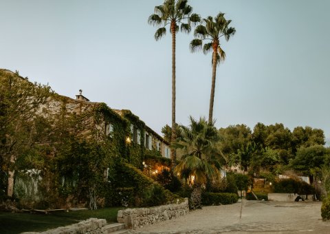 Abendstimmung auf der Yoga Finca