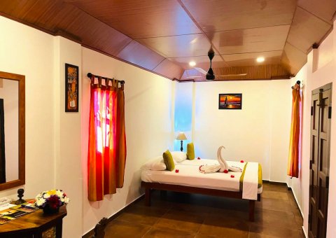 Geräumiges Zimmer im Single Cottage