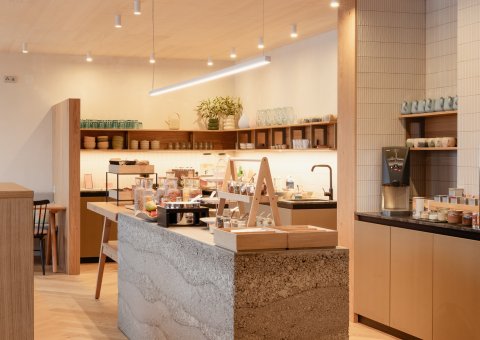 Große Auswahl am vielfältigen Frühstücksbuffet
