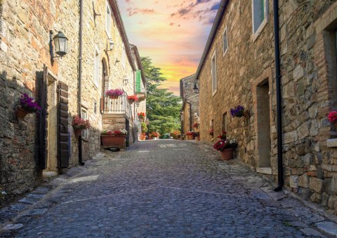Ein italienisches Borgo wie aus dem Bilderbuch!