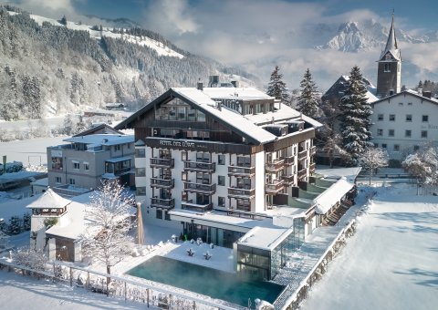 Das Hotel Der Löwe im Winter