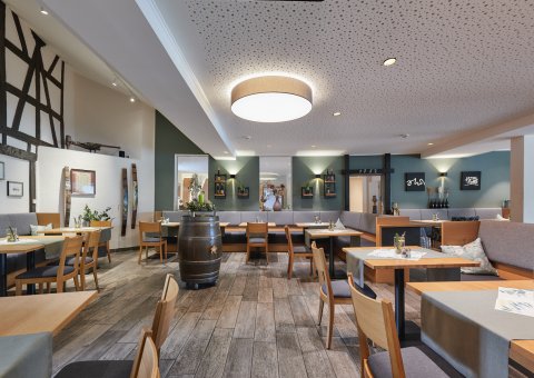 Genießen in gemütlicher Atmosphäre im Restaurant